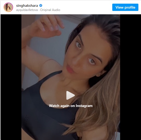 Bhojpuri Actress Akshara Singh Flaunts Figure In Sports Bra And Black Shots, See Video-Pic Credit Google